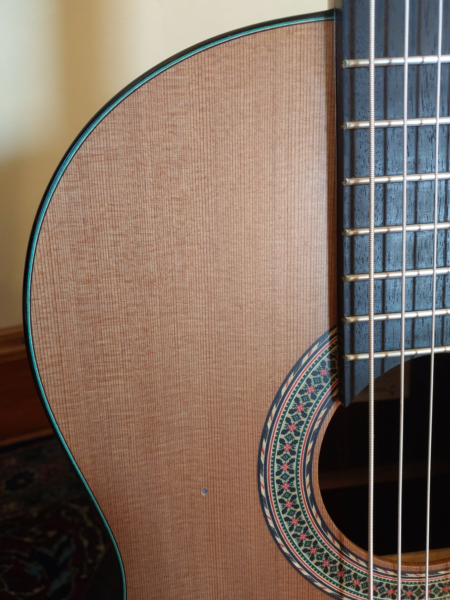 Marcos Evangelista 7-String Guitar, 2015 (nylon strings) SOLD