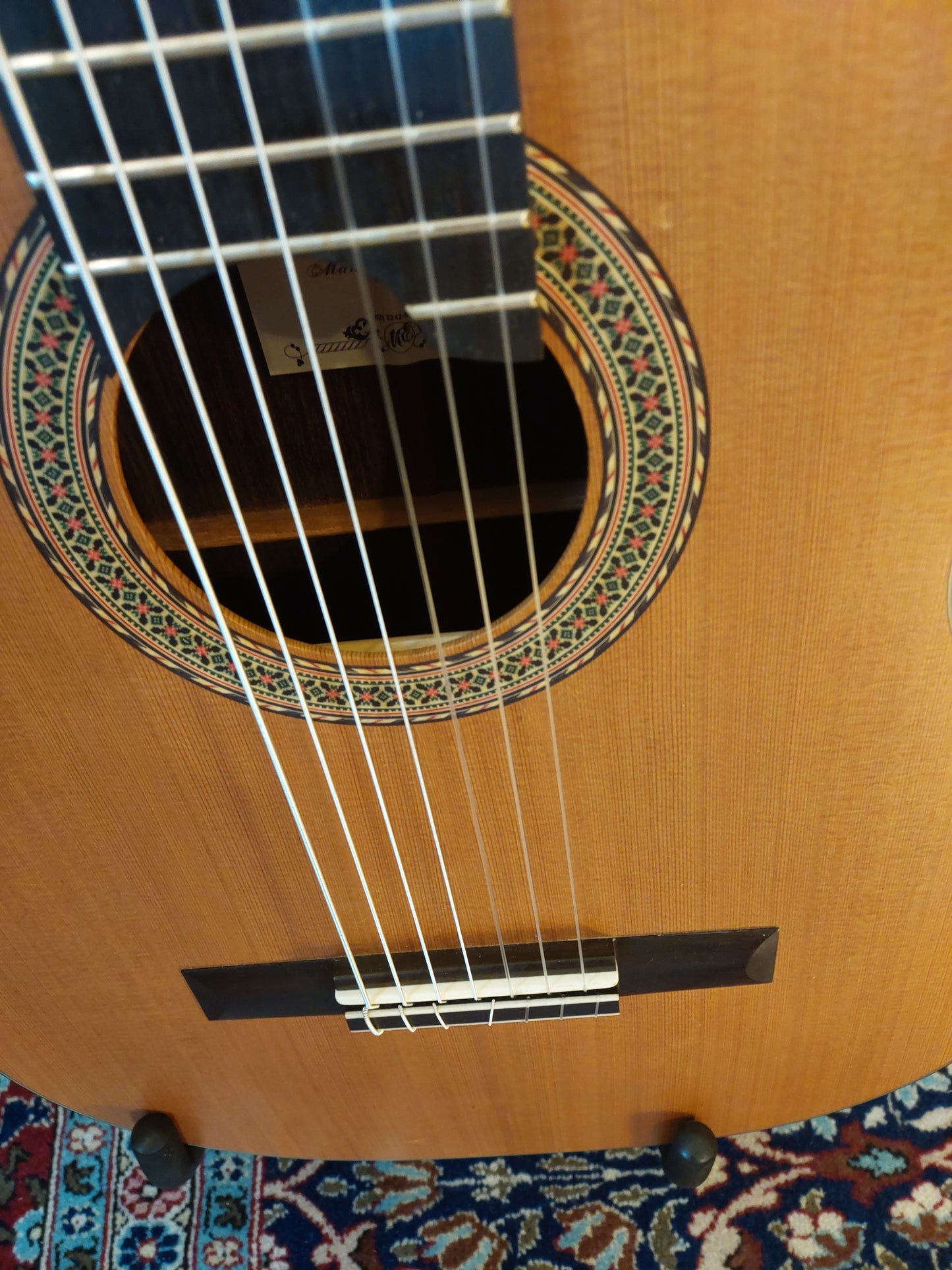 Marcos Evangelista 7-String Guitar, 2015 (nylon strings) SOLD
