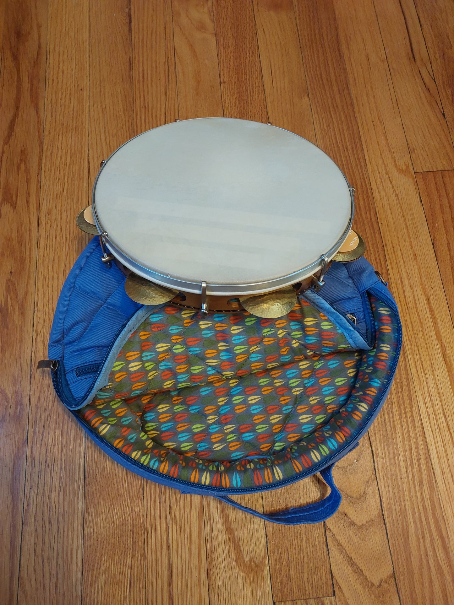 (P1) Pandeiro by Rafael Toledo (Blue bag)