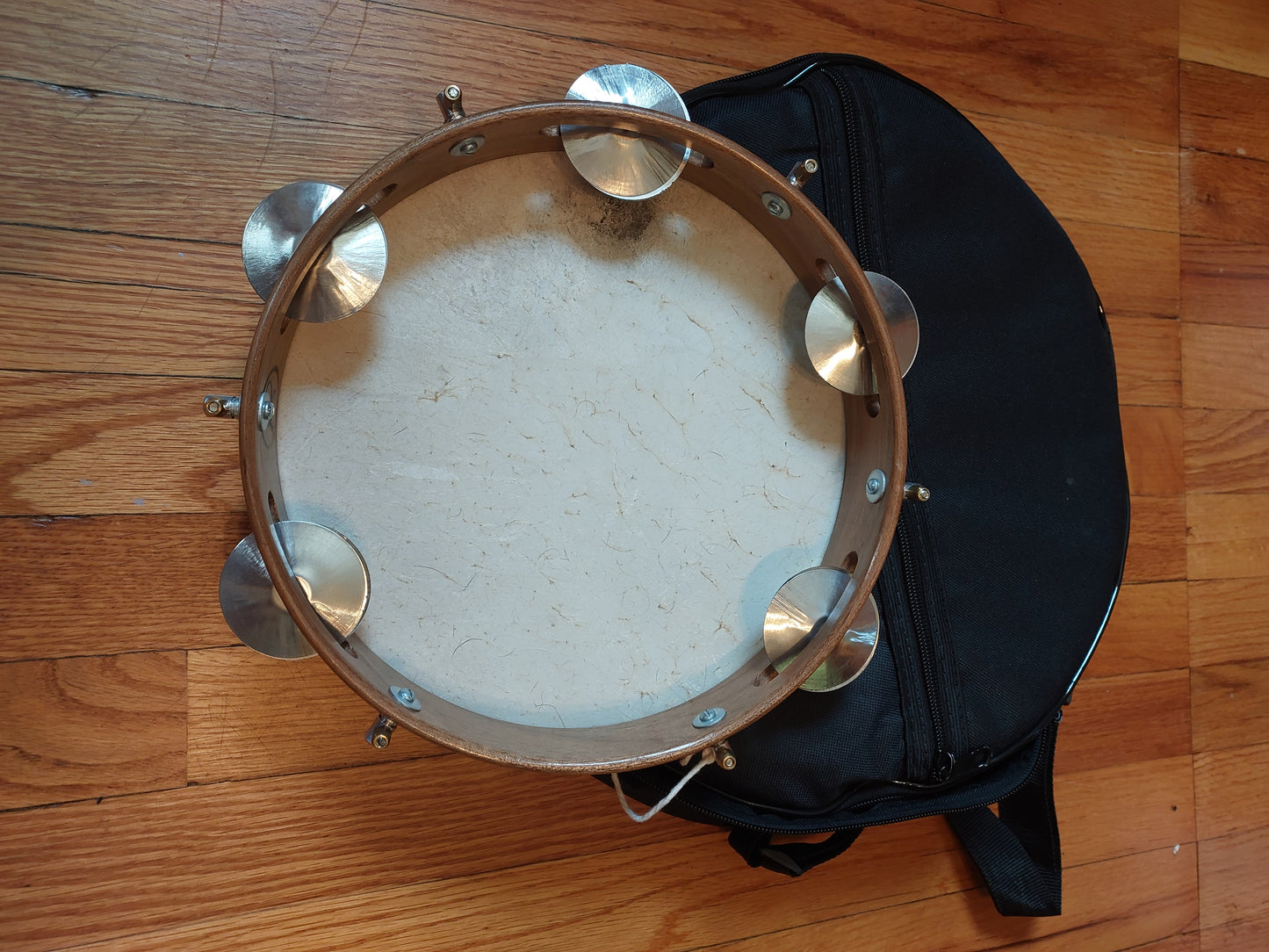 (P7) Dyorman 10" Pandeiro (Aluminum platinelas)