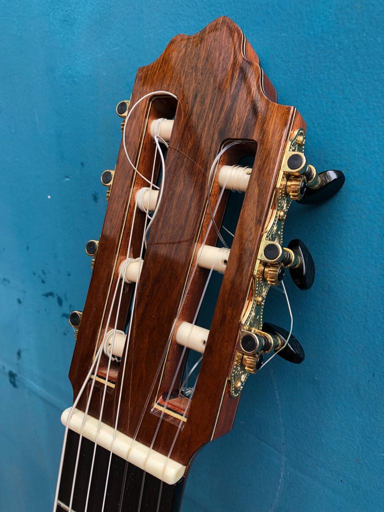 Jefferson Barros 7-String Guitar, 2022, nylon strings (SOLD)