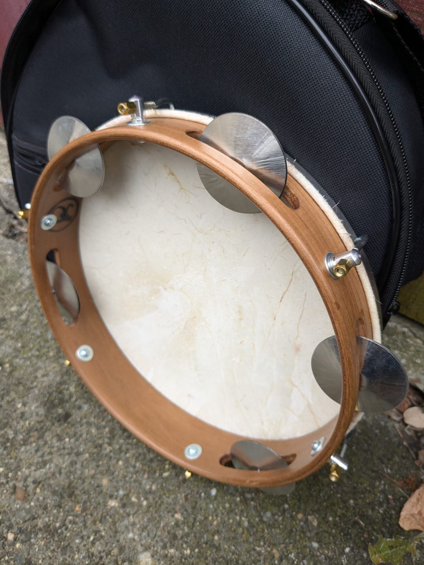 (P8) Dyorman 10" Pandeiro (Aluminum platinelas)