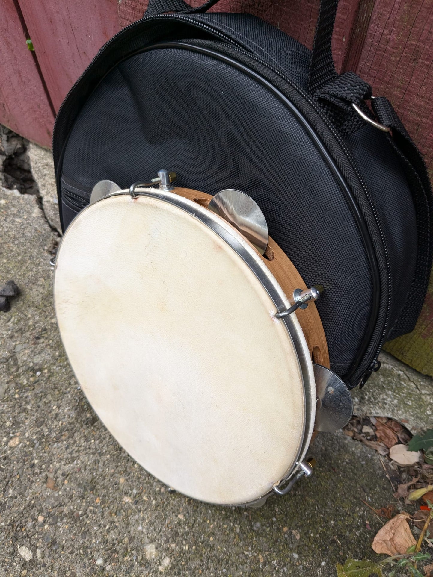 (P8) Dyorman 10" Pandeiro (Aluminum platinelas)