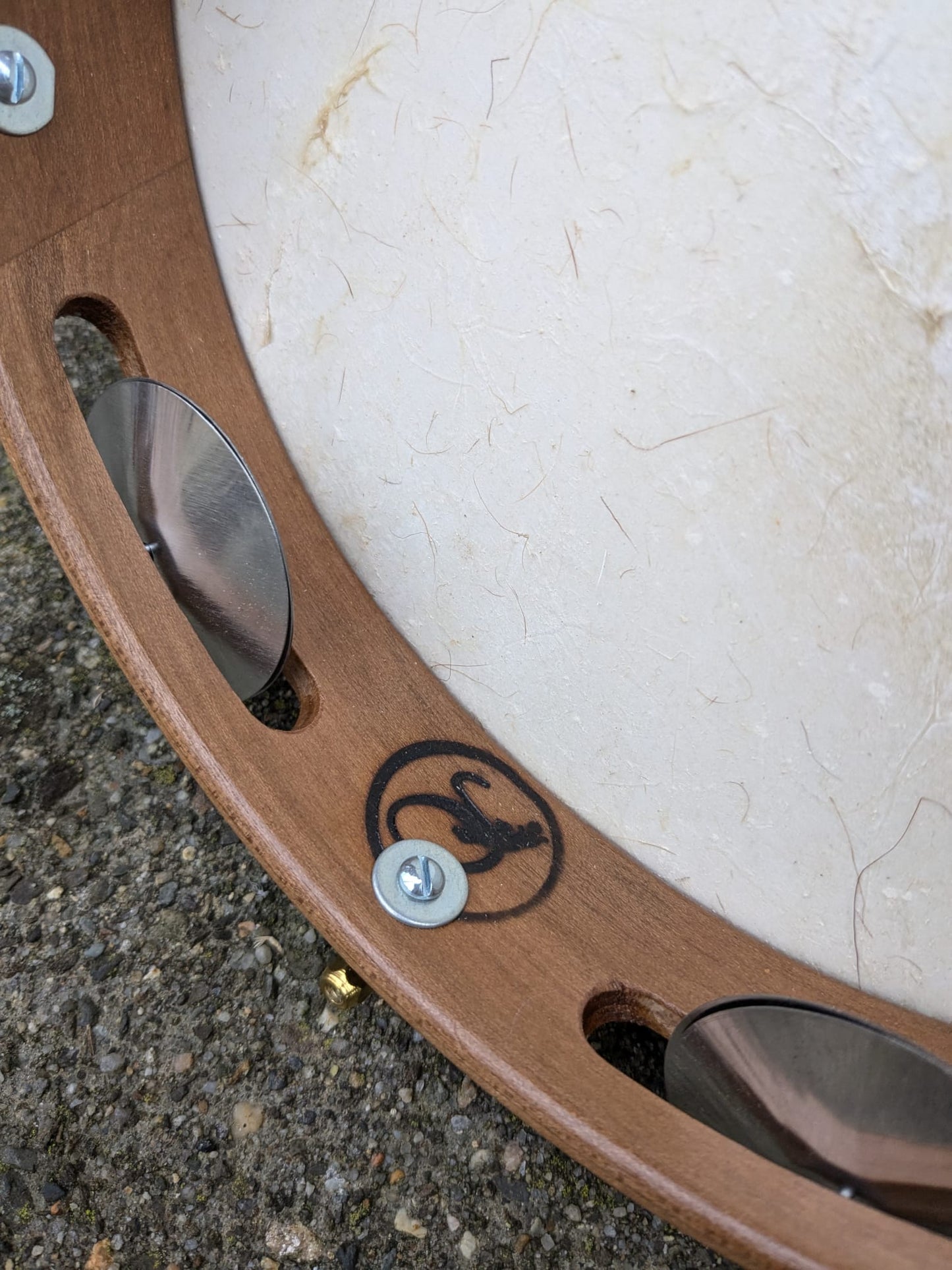 (P8) Dyorman 10" Pandeiro (Aluminum platinelas)