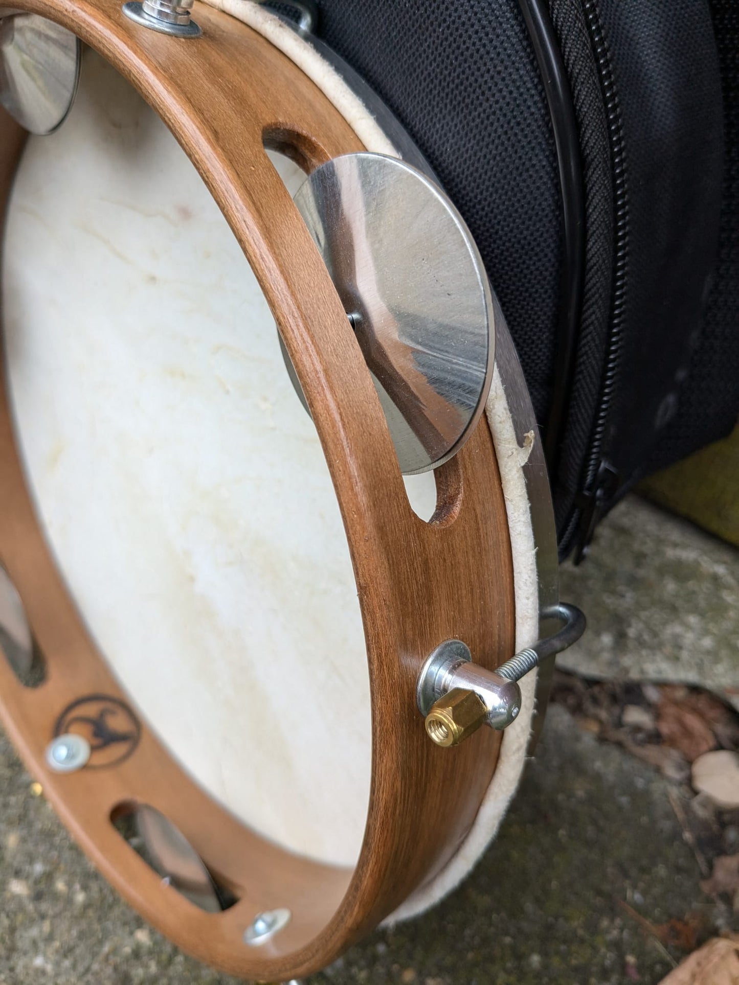 (P8) Dyorman 10" Pandeiro (Aluminum platinelas)