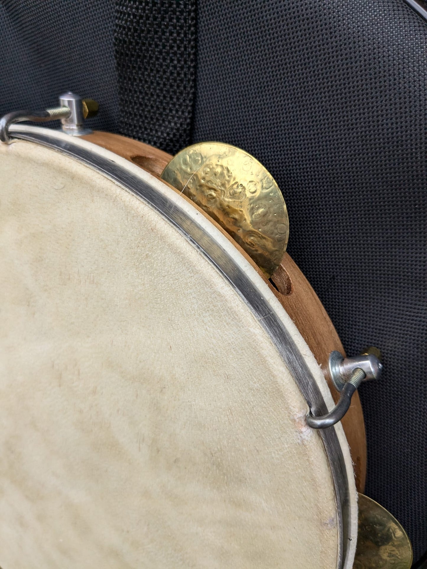 (P9) Dyorman 10" Pandeiro (Brass platinelas)