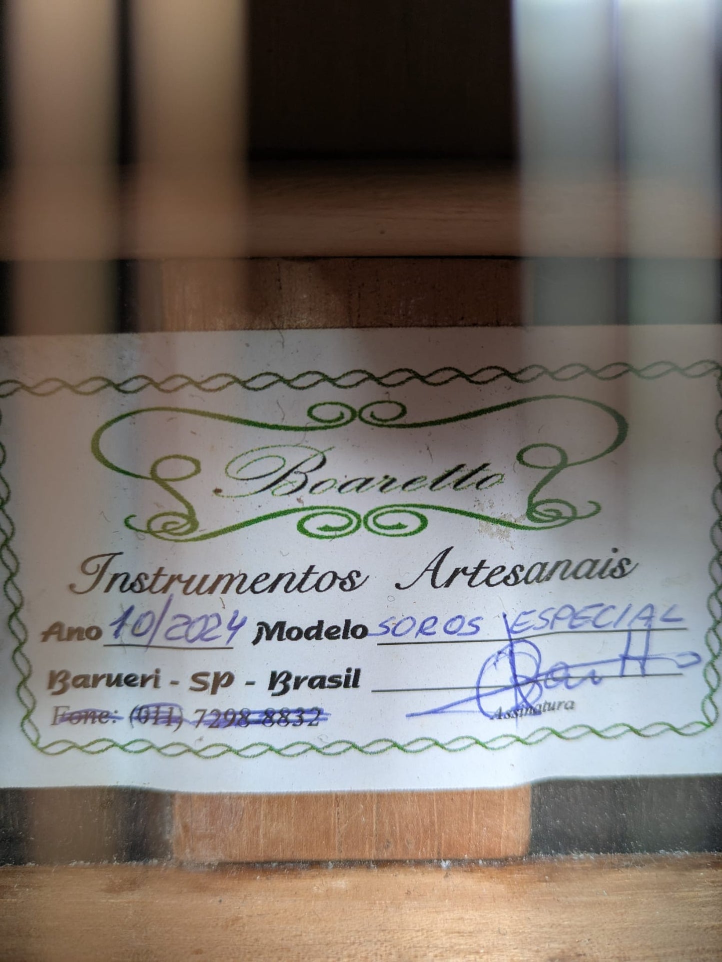 (B1) Boaretto Jr. "Soros Especial", 2024