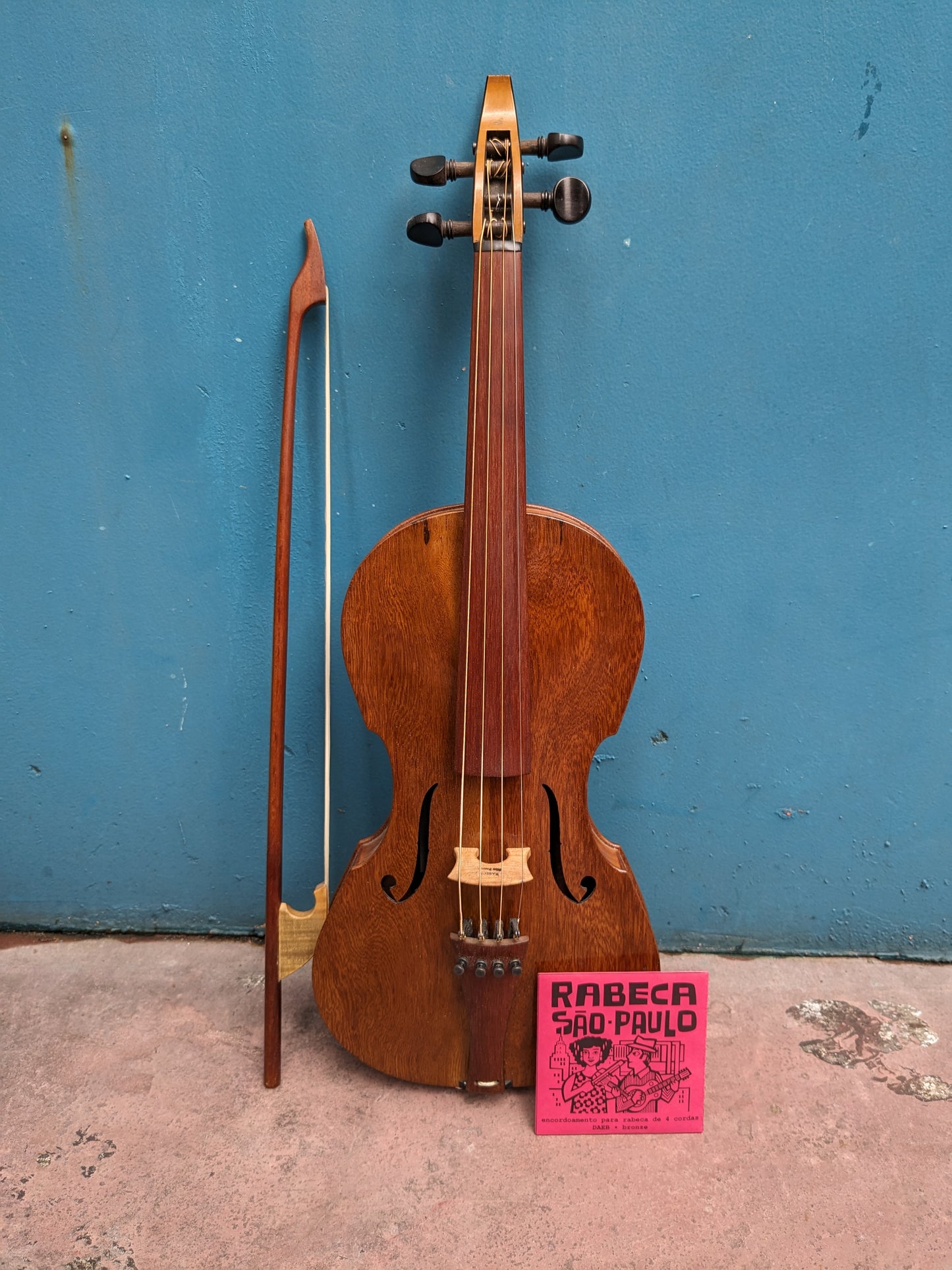 4-string rabeca, WILFRED AMARAL, 2018 (SOLD)