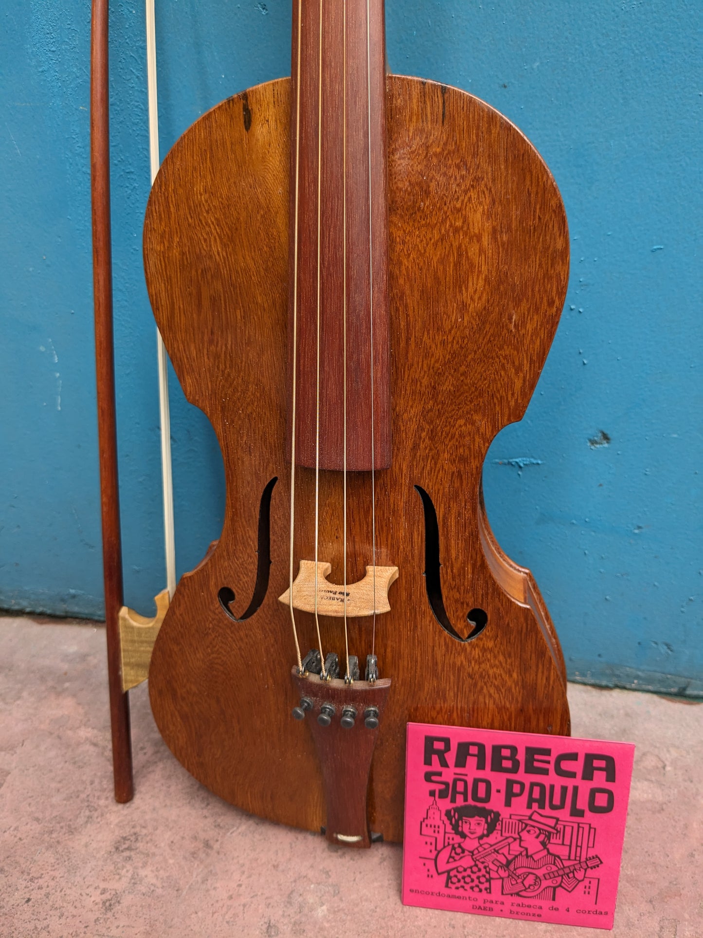 4-string rabeca, WILFRED AMARAL, 2018 (SOLD)