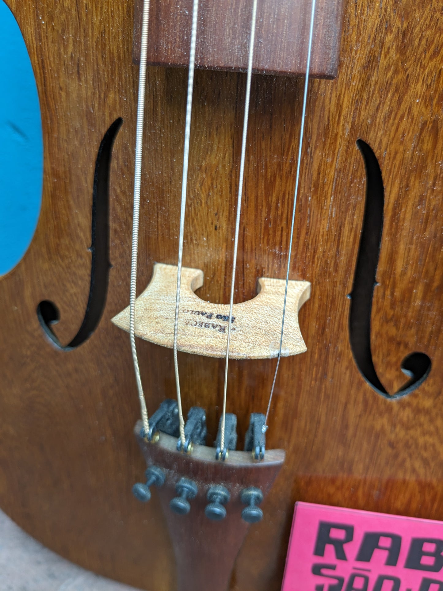 4-string rabeca, WILFRED AMARAL, 2018 (SOLD)