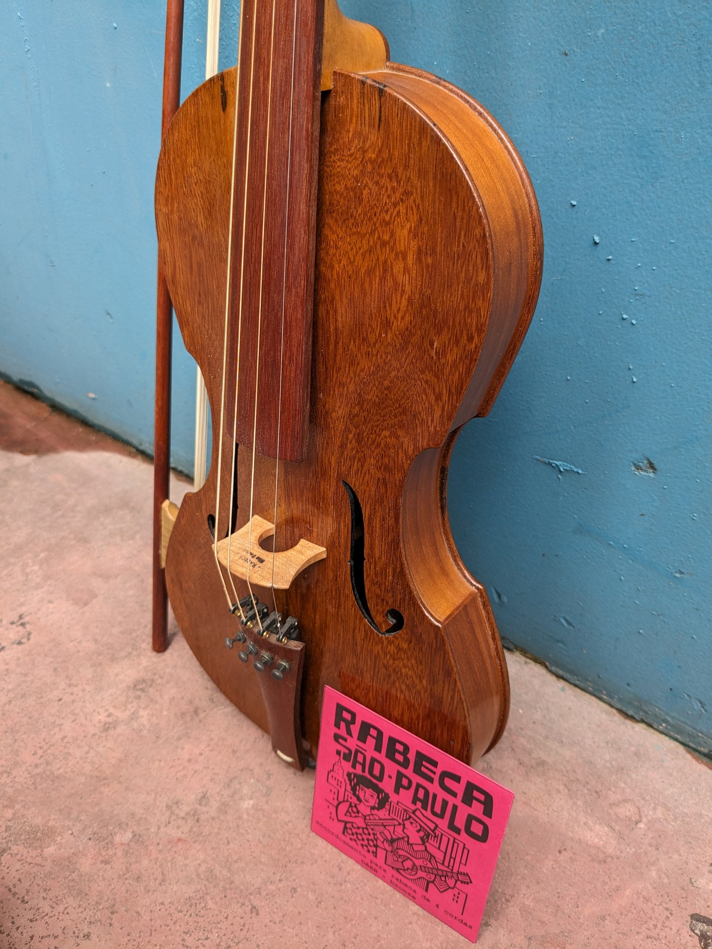 4-string rabeca, WILFRED AMARAL, 2018 (SOLD)