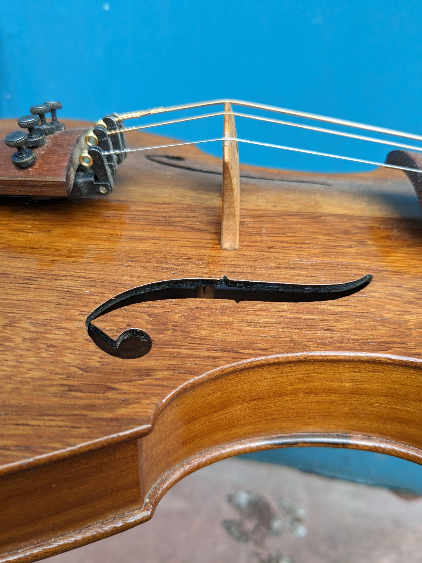 4-string rabeca, WILFRED AMARAL, 2018 (SOLD)