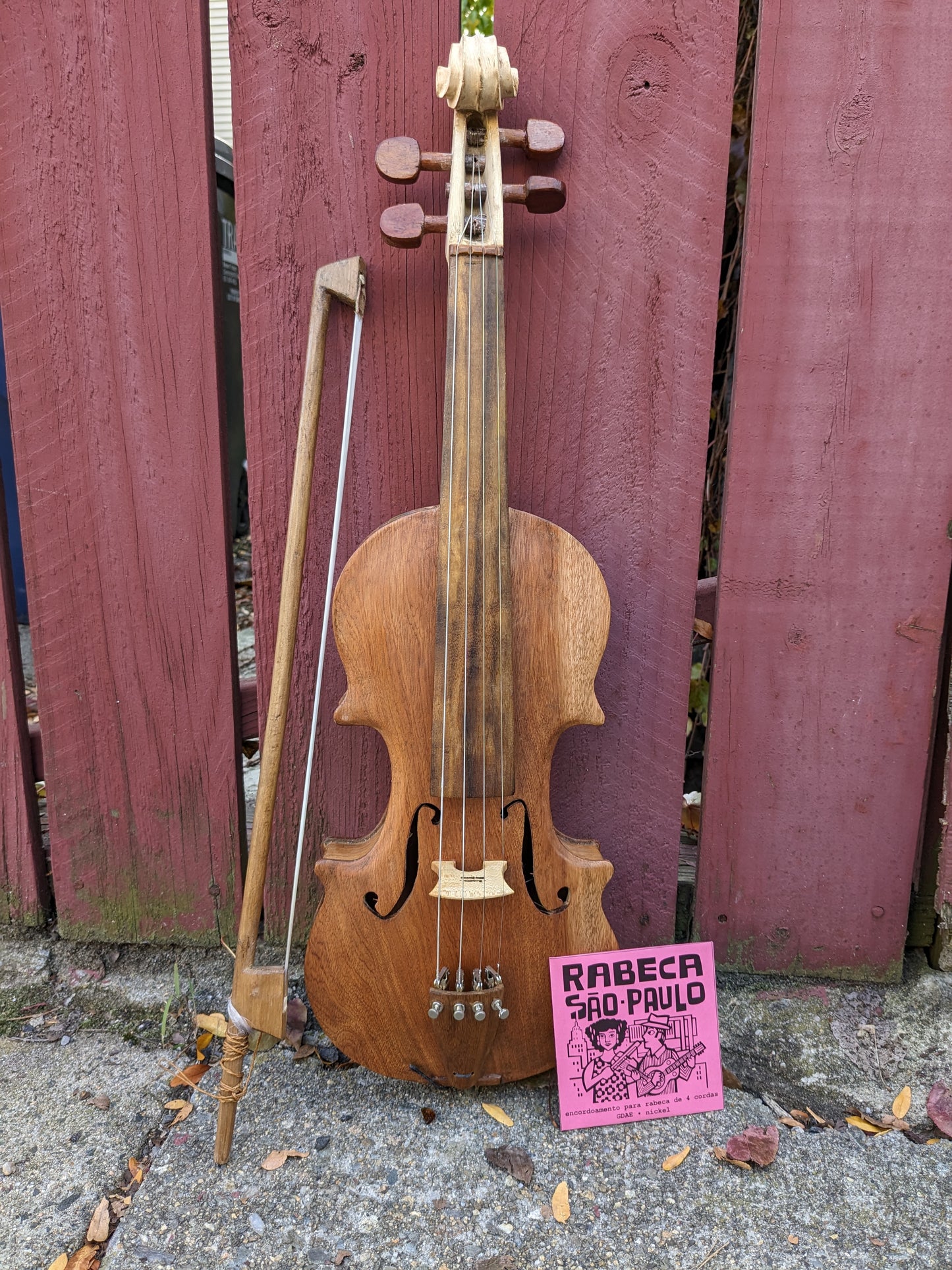 (R2) 4-string rabeca, Mestre Curió, 2023