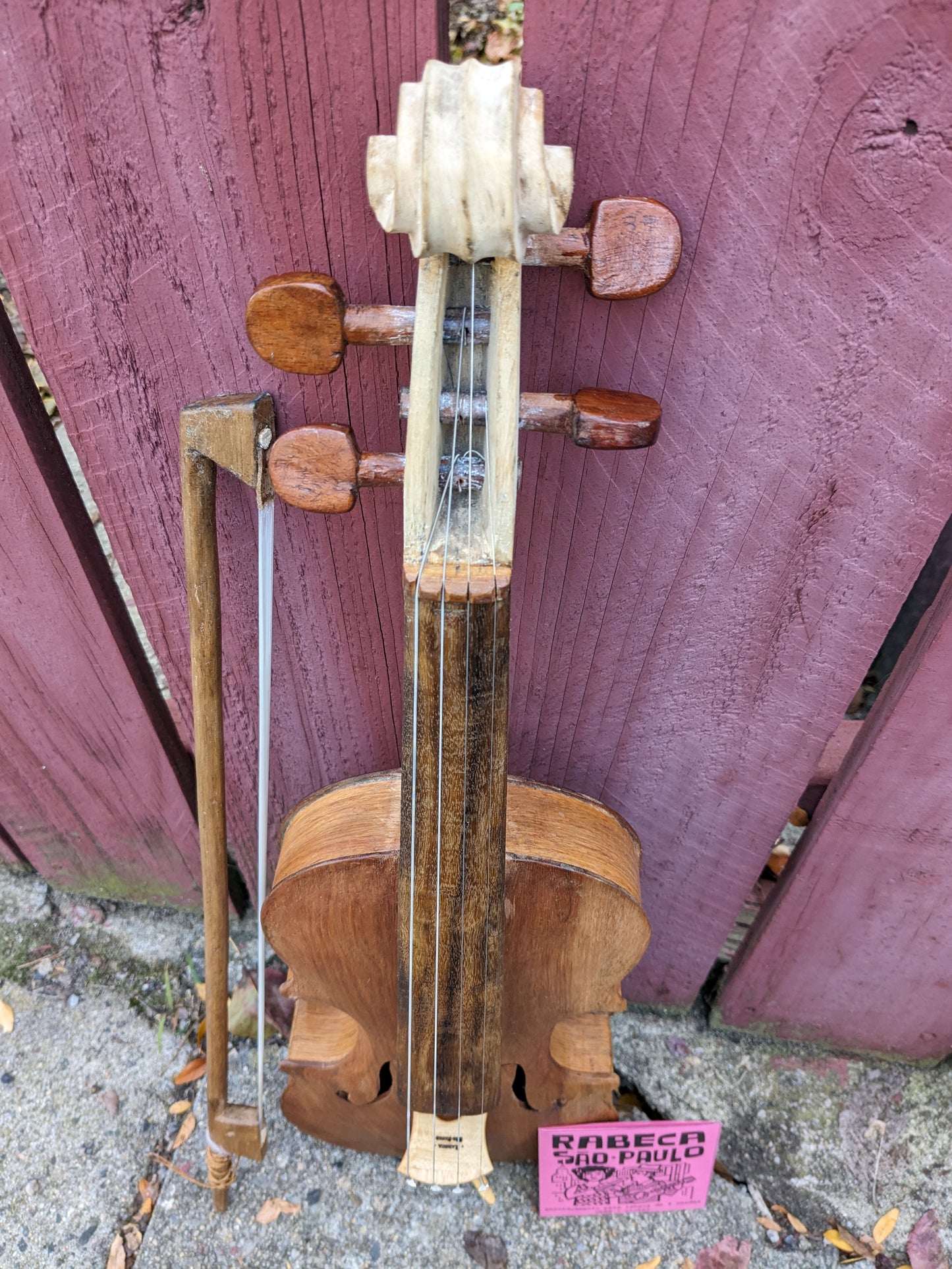 (R2) 4-string rabeca, Mestre Curió, 2023