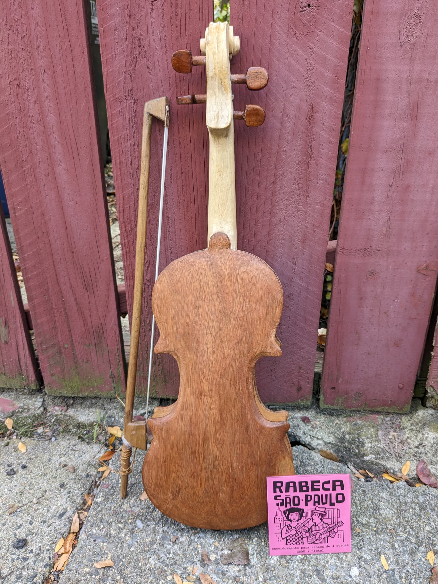 (R2) 4-string rabeca, Mestre Curió, 2023