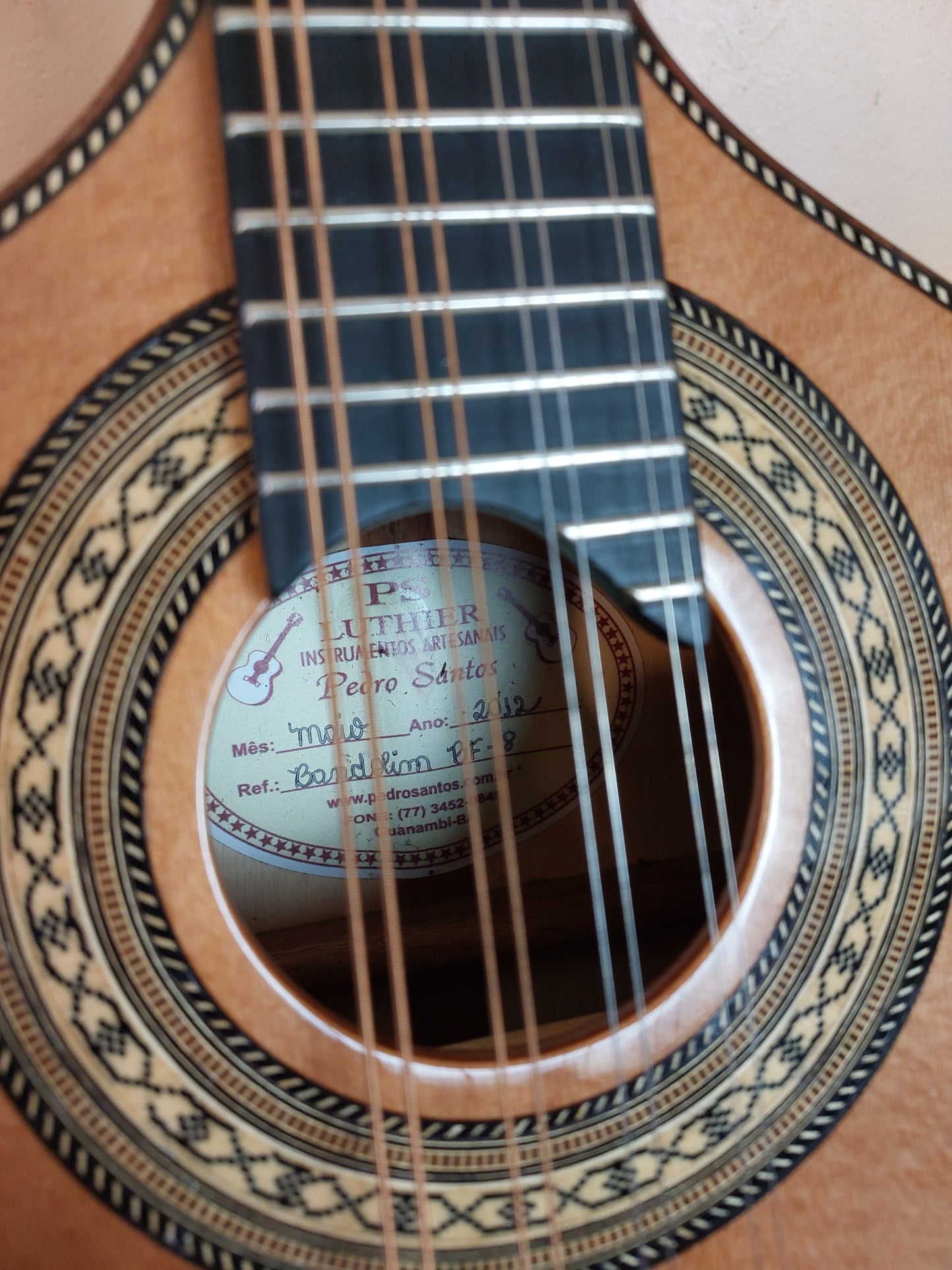 Pedro Santos bandolim, 2012 (SOLD)