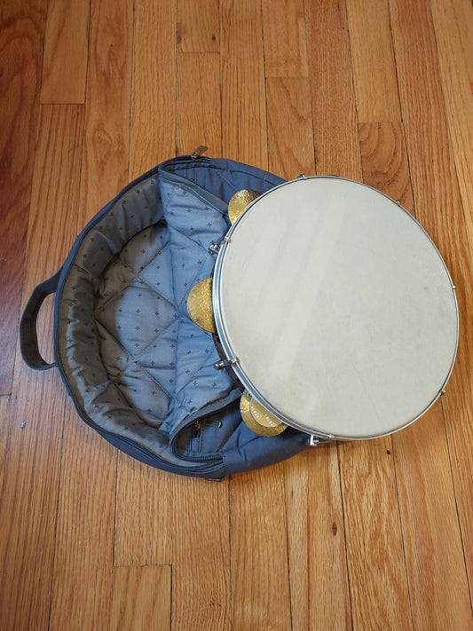 (P2) Pandeiro by Rafael Toledo, Gray bag