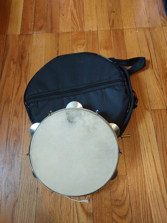 (P7) Dyorman 10" Pandeiro (Aluminum platinelas)