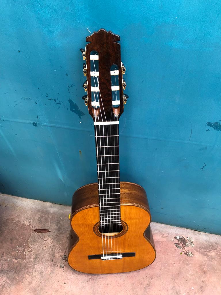 Savio Couto 7-String Guitar, nylon strings,  2021 (SOLD)