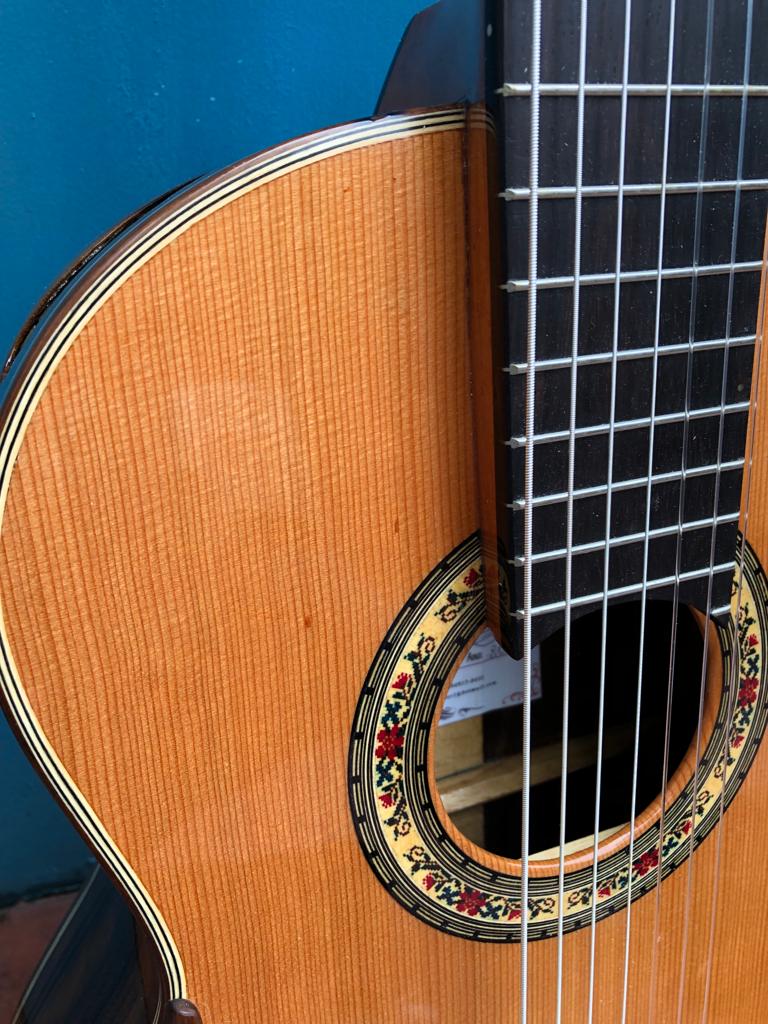 (N5) Jefferson Barros 7-String Guitar,  2022, nylon strings (SALE PENDING)