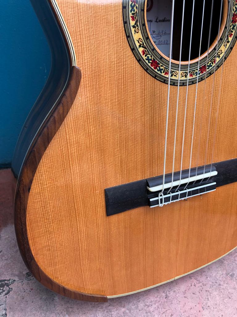 Jefferson Barros 7-String Guitar,  2022, nylon strings (SOLD)