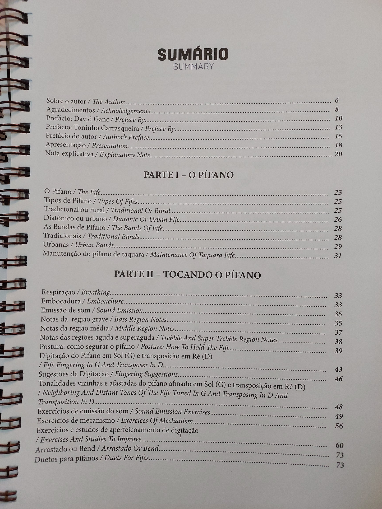 Método do Pífano Brasileiro (Brazilian Fife Method) by Alexandre Rodrigues