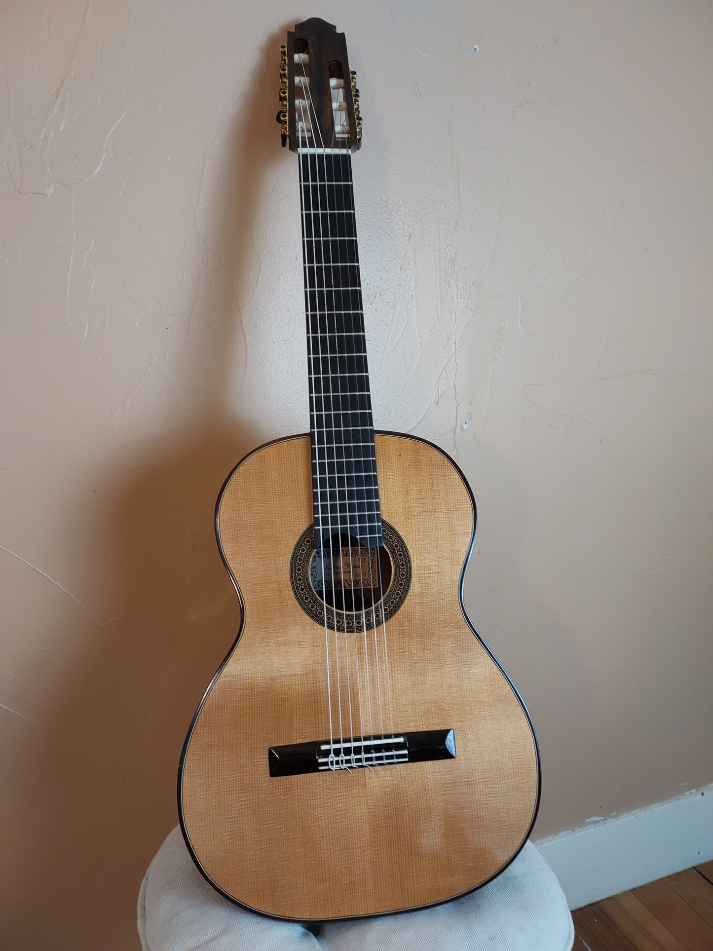 Lucas Bráz 7-String Guitar (nylon strings), 2018 (SOLD)