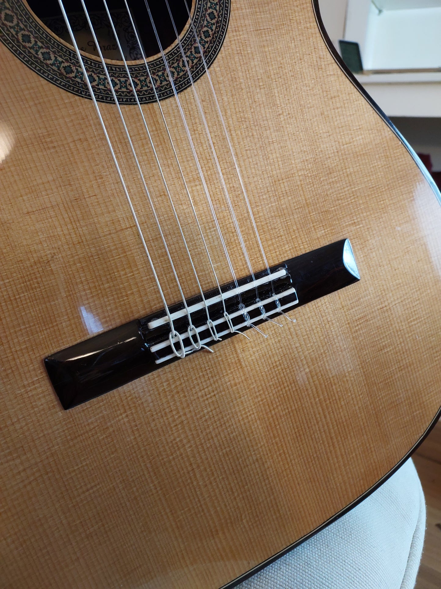 Lucas Bráz 7-String Guitar (nylon strings), 2018 (SOLD)