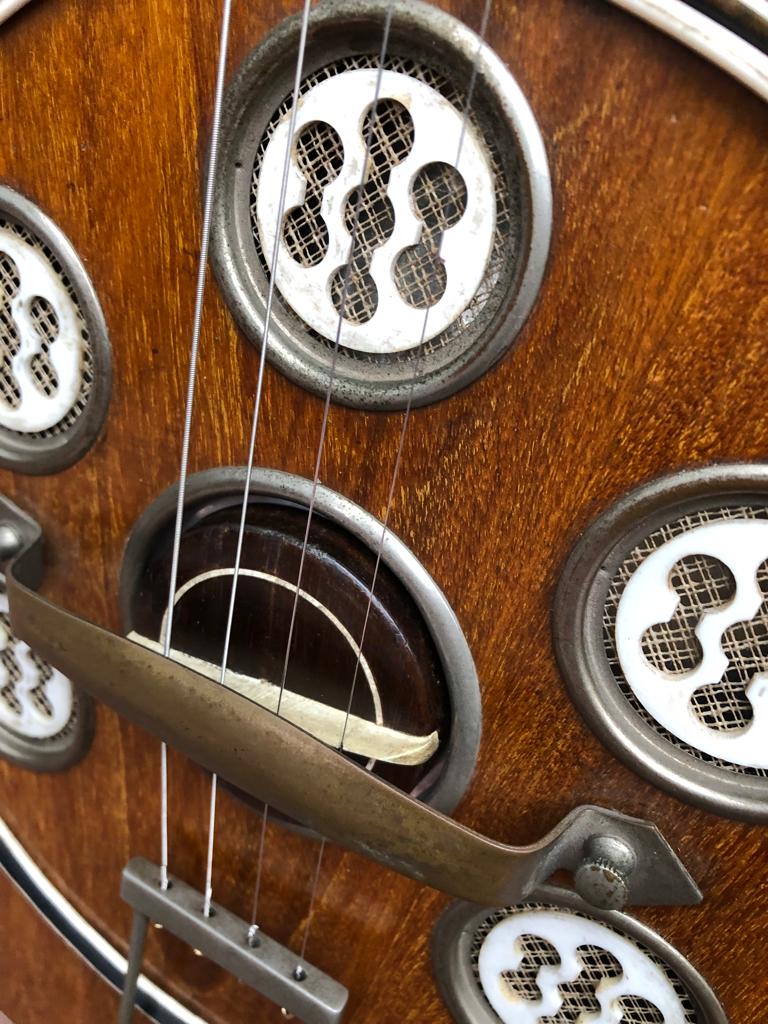 Del Vecchio Dinâmico Tenor Guitar, 1950's (SOLD)