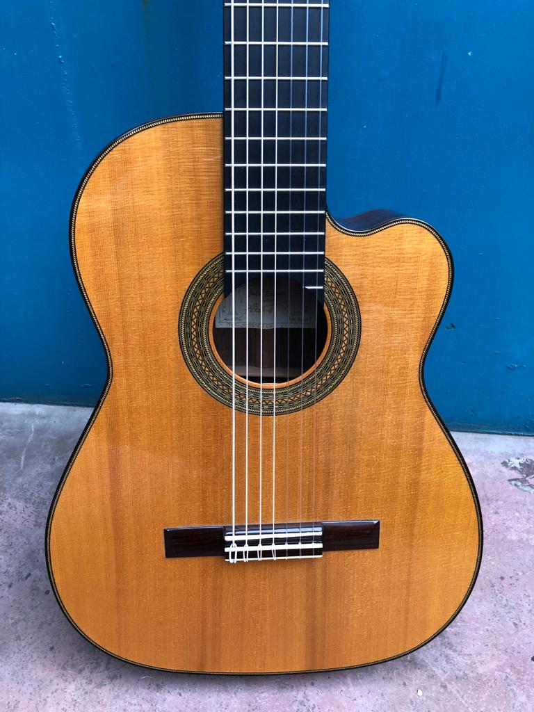 JB 7-String Guitar (nylon strings), Cutaway, 2006 (SOLD)